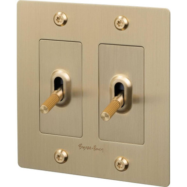 2G Linear Toggle Switch with Logo 4.75 Inch Tall by Buster Punch - NTG-2G-LN-TSL
