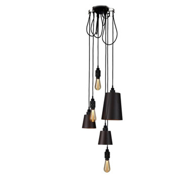 Hooked 6 Light Mix Cross Pendant 88.58 Inch Tall by Buster Punch - NHK-18496