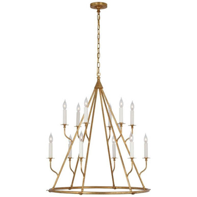 Lorio 12 Light Large Chandelier by Visual Comfort Signature - JN 5175