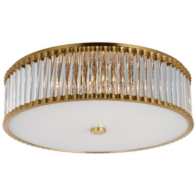 Kean 90W 6 LED 24.25 Inch Wide Flush Mount by Visual Comfort Signature - CHC 4927