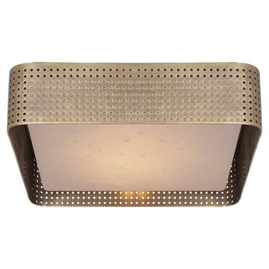Precision 2 Light Brass Flush Mount by Visual Comfort Signature - KW 4061