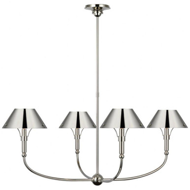 Turlington 4 Light Oversized Chandelier by Visual Comfort Signature TOB5725 - TOB5725