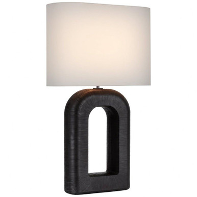 Utopia 15W 1 LED Large Combed Table Lamp 33.5 x 20 by VC Signature - KW 3072