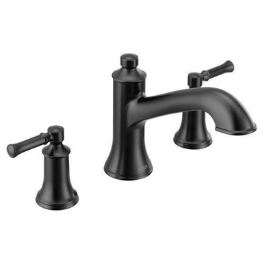Dartmoor Two Handle Roman Tub Faucet Multiple Finishes by Moen - T683