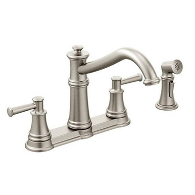 Belfield Two Handle Kitchen Faucet Multiple Finishes 7255 by Moen - 7255