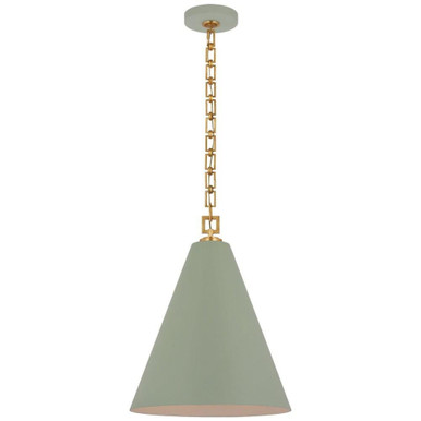 Theo 15W 1 LED Large Pendant 21 Inch Wide by Visual Comfort Signature - JN5322