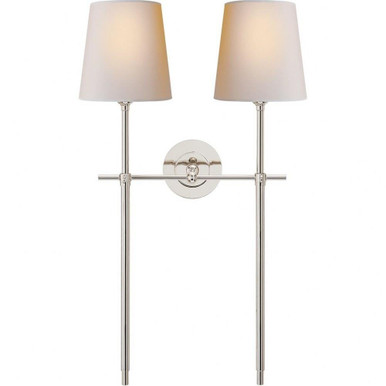 Bryant 2 Light Wall Sconce 26 Inch Tall by Visual Comfort Signature - TOB2025