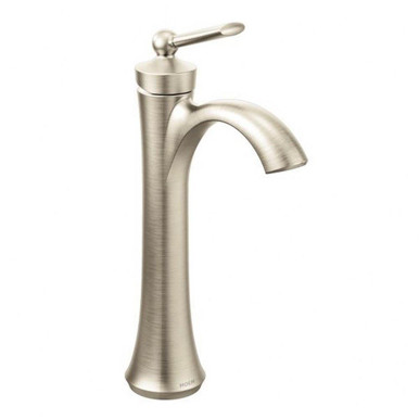 Wynford One Handle Vessel Bathroom Faucet Multiple Finishes by Moen - 4507