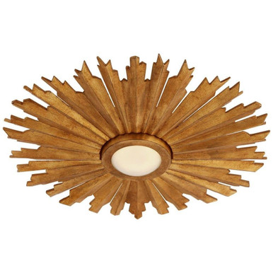 Claymore 15W LED 21.5 Inch Wide Flush Mount by Visual Comfort Signature - CHC 4404