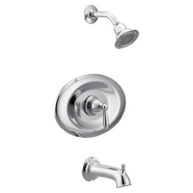 Brantford Posi Temp Tub/Shower Multiple Finishes T2157 by Moen - T2157