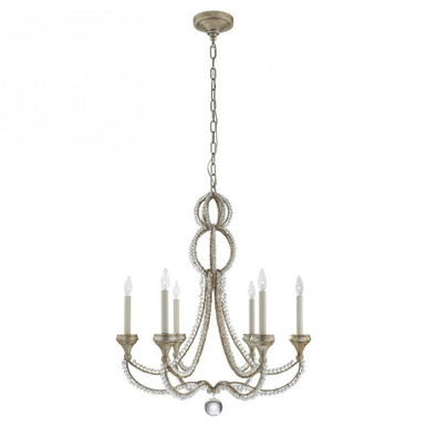 Milan 6 Light Large Chandelier by Visual Comfort Signature - NW5030