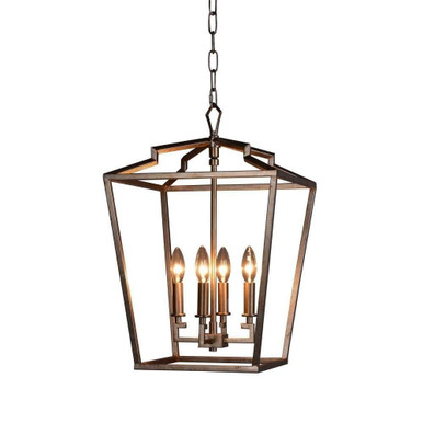 Camilla 4 Light Small Chandelier by Terracotta Designs H6124S-4AG - H6124S-4AG