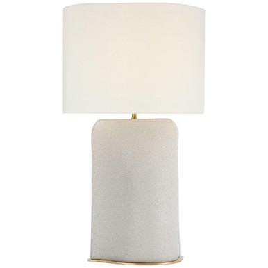 Amantani 15W 1 LED Extra Large Sculpted Form Table Lamp by VC Signature - KW 3684