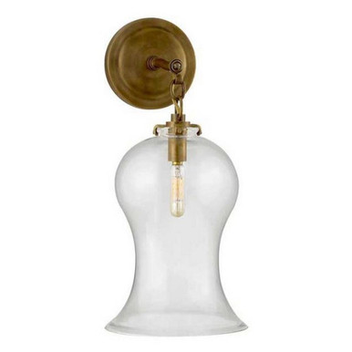Katie 1 Light Wall Sconce 18 Inch Tall by Visual Comfort Signature - TOB2225_G1