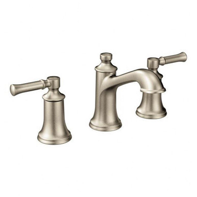 Dartmoor Two Handle Bathroom Faucet Multiple Finishes T6805 by Moen - T6805