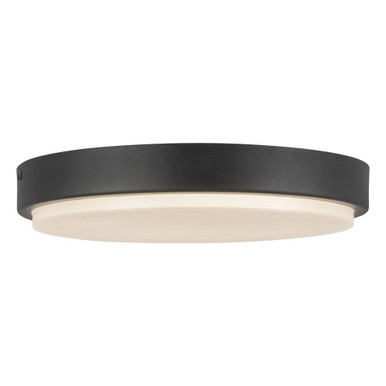 Bailey 25W LED Outdoor Flush Mount 1.88 Inch Tall and 11 Inch Wide by Kuzco - EC47411