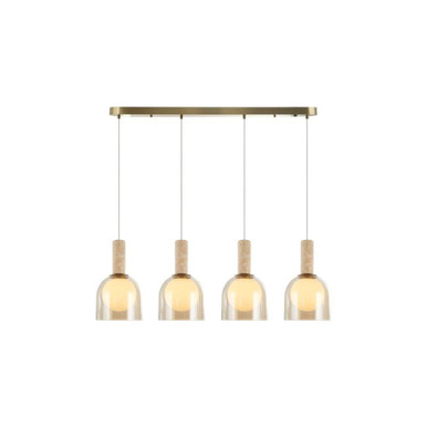 Juna 60W 4 LED Island 13.8 Inch Tall and 44.1 Inch Wide by Artcraft - SC13384