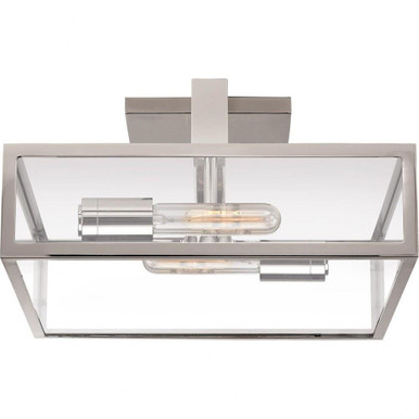 Halle 2 Light 14 Inch Wide Flush Mount by Visual Comfort Signature - S4190