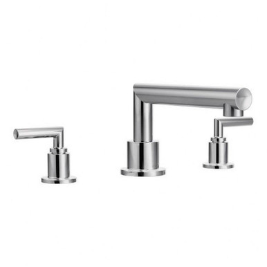 Arris Two Handle Roman Tub Faucet Multiple Finishes by Moen - TS93003
