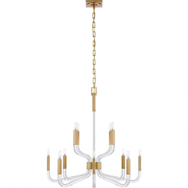 Reagan 12 Light Large 2 Tier Chandelier by Visual Comfort Signature CHC5903 - CHC5903