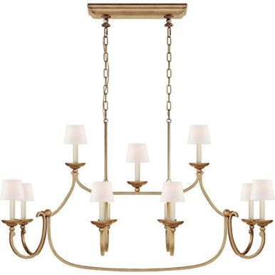 Flemish 11 Light Oversized Linear Chandelier by VC Signature CHC5495_L - CHC5495_L