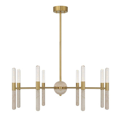 Linden 5W 8 LED Chandelier 13 Inch Tall and 32 Inch Wide by Savoy House - 1-9716-8