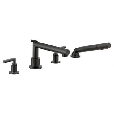 Arris Two Handle Roman Tub Faucet Includes Hand Shower by Moen - TS93004