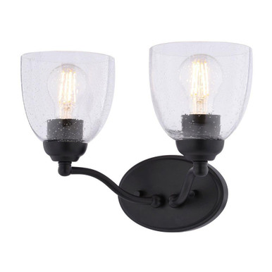 Bellwood 2 Light Bath Vanity 9.75 Inch Tall and 13.5 Inch Wide by Vaxcel - W0517