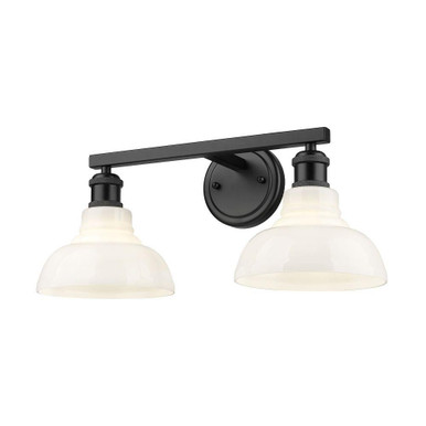Carver 2 Light Bath Vanity 8.63 Inch Tall and 19.5 Inch Wide by Golden - 0305-BA2