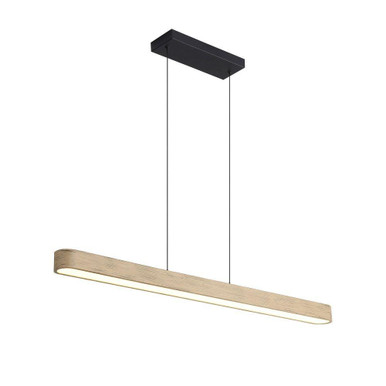 Silva 30W 1 LED Pendant 2.25 Inch Tall and 47.25 Inch Wide by Golden - 4962-48
