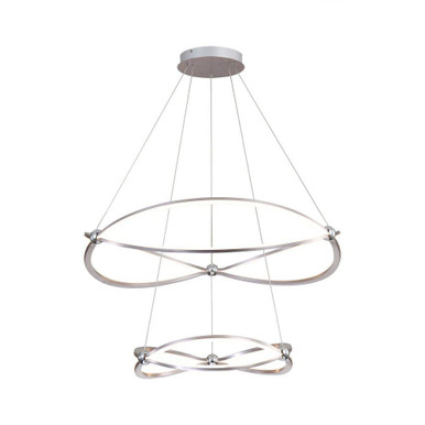 Spirale 86.6W 1 LED Chandelier 10.38 Inch Tall and 31.5 Inch Wide by Golden - 7916-32-19