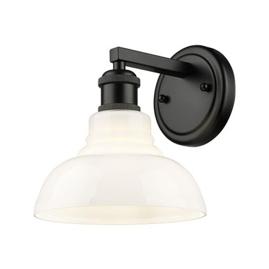 Carver 1 Light Bath Vanity 8.63 Inch Tall and 7.5 Inch Wide by Golden - 0305-BA1