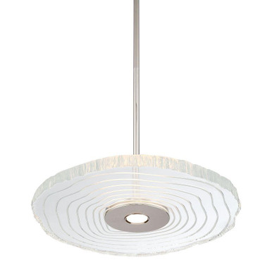 Luminwood 11W 1 LED Pendant 48.63 Inch Tall and 16 Inch Wide by Golden - 1921-16 PN-RE