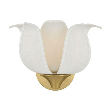 Elsie 1 Light Wall Sconce 10 Inch Tall and 13.75 Inch Wide by Savoy House - 9-7164-1-322