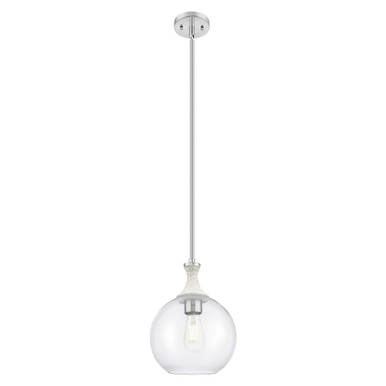 Astor 1 Light Stem Hung Rope Mini Pendant 13.75 Inch Tall by Innovations - 415-1SR-G12-10