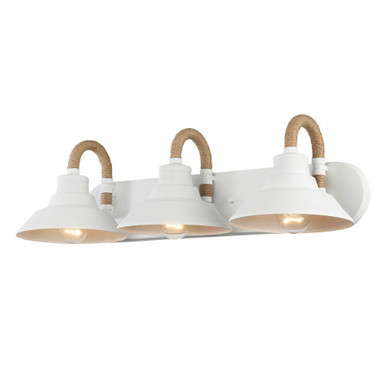 Journey 3 Light Bath Vanity 7.63 Inch Tall and 26 Inch Wide by Golden - 3318-BA3 NWT