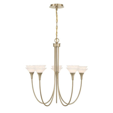 Florena 5 Light Chandelier 26 Inch Tall and 26 Inch Wide by Savoy House - 1-5082-5-127