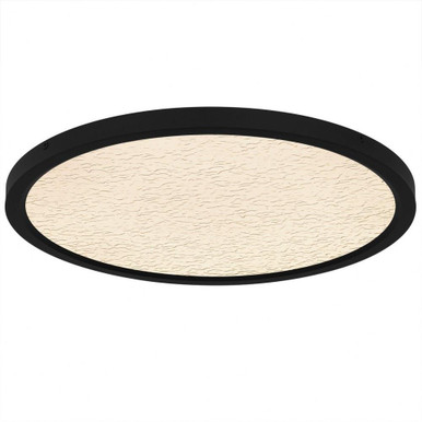 Outskirts 28W LED Flush Mount 1 Inch Tall and 20 Inch Wide by Quoizel - OSTC1720EK
