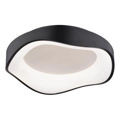 Bowen 30W 1 LED Flush Mount 4.25 Inch Tall and 16.5 Inch Wide by Vaxcel - C0323