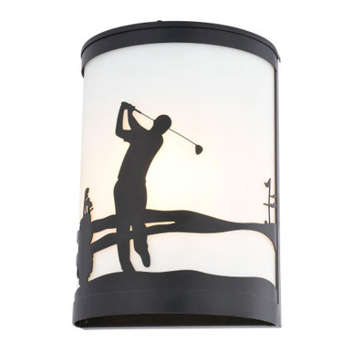 Links 1 Light Outdoor Wall Mount 11 Inch Tall and 8 Inch Wide by Vaxcel - T0795