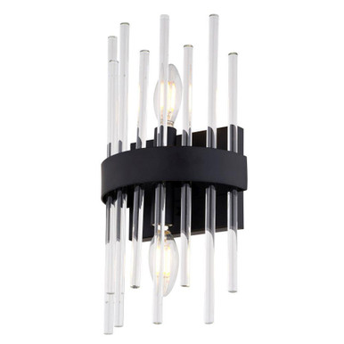 Delevan 2 Light Wall Sconce 14 Inch Tall and 7.25 Inch Wide by Vaxcel - W0537