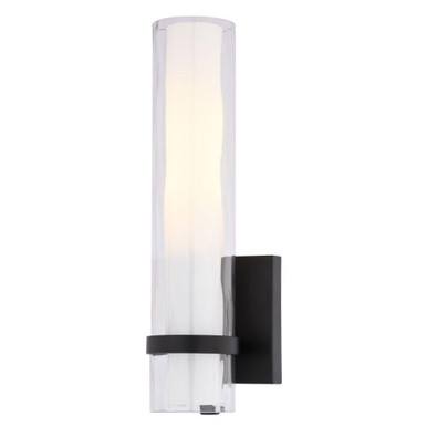 Vilo 1 Light Bath Vanity 13.5 Inch Tall and 4.25 Inch Wide by Vaxcel - W0499