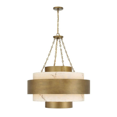 Davenport 8 Light Pendant 43 Inch Tall and 36 Inch Wide by Savoy House - 7-3092-8-339