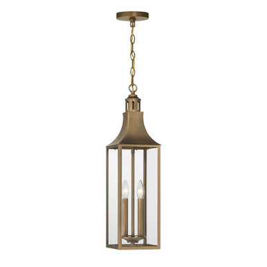 Lancaster 2 Light Outdoor HangingLantern 25.25 X 7 Inch Wide by Savoy House - 5-220-273