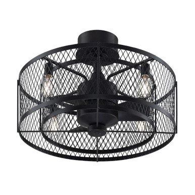 Vintere 3 Blade Ceiling Fan with Light Kit 19.69 Inch Wide Fanimation - LP8350BLAZ