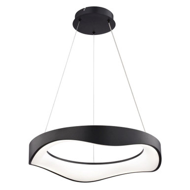 Bowen 45W 1 LED Chandelier 6.25 Inch Tall and 20.5 Inch Wide by Vaxcel - H0310