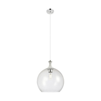 Astor 1 Light Cord Rope Pendant 18.5 In and 14 In Wide by Innovations - 415-1PR-G12-14_P