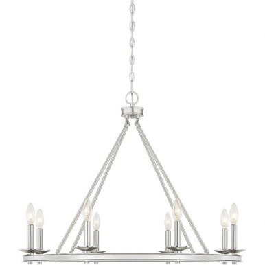 Middleton 8 Light Large Chandelier by Savoy House - 1-308-8