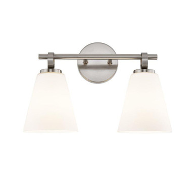 Fusion Bolzano 2 Light Bath Vanity 10.5 X 16 Inch Wide by Justice Design - FSN-8342