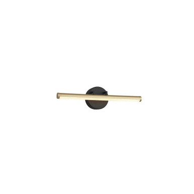 Fianco 16W 1 LED Bath Vanity 4.75 Inch and 18 Inch Wide by Justice Design - NSH-9112-MBBR